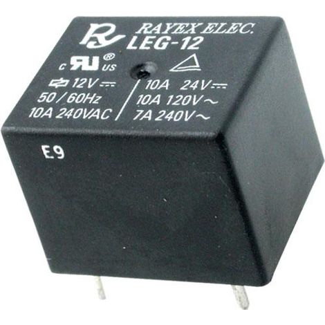 Relè 12vdc 1cto. Interruttore 10a/120vac Spdt Leg-12
