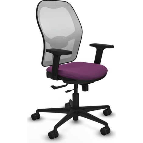 Chaise de bureau piqueras y crespo Jorquera blanc cuir synthétique (1/2)