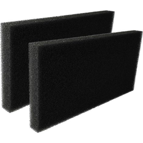 vhbw 2x foam filter compatible with Gorenje DE82/G, DA82IL, DE82, DA83ILS/I, DA92IL, DA82L, DA83IL/I, DE72, DE72/G, DA93ILS/I, DE71 Tumble Dryer