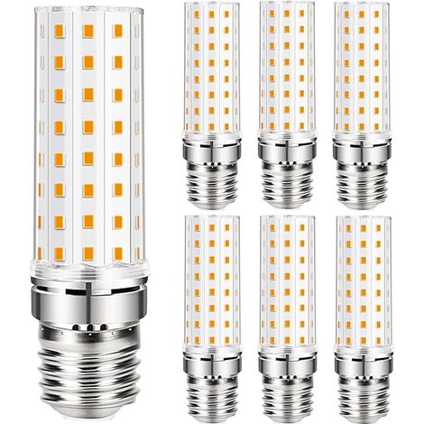 Ampoule LED E27 Blanc Chaud 3000K 1760LM, 16W Lampe Halogène, Ampoules Intérieur e27 AC 220-240V, Non-dimmable, Gros Culot à Vis Maïs (1/5)