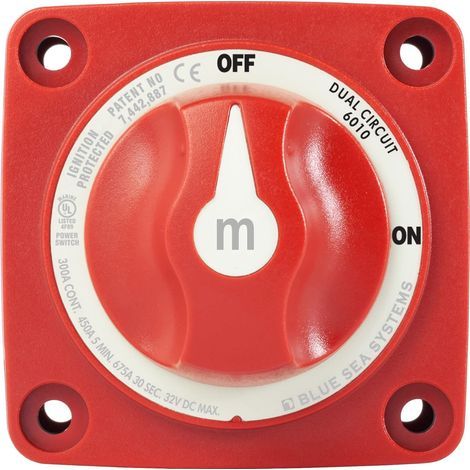 6010 Coupe circuit, sélecteur et coupluer de batteries (1/4)