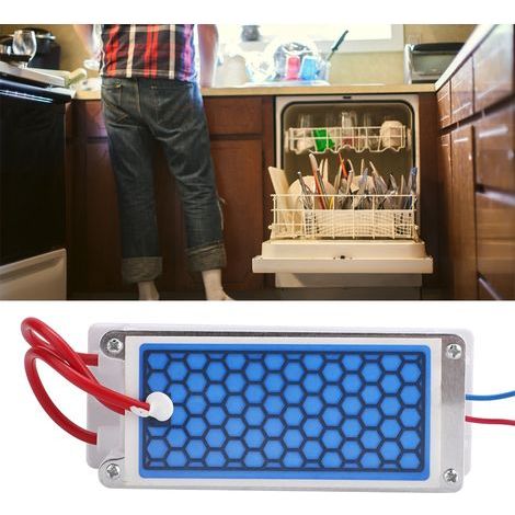 Portable ozone generator 5 g/h, ceramic plate, 220 V, air and water purifier (1/3)