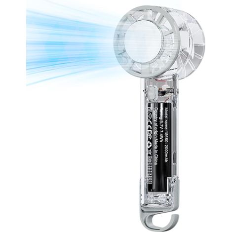 Ventilateur 3 vitesses  rechargeable et puissant (1/5)