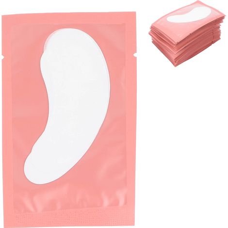 100 Paquets de Papier à Greffer pour Extensions de Cils Inférieurs Jetables (1/5)
