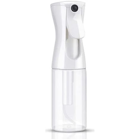 Hair Mist Bottle, 200ml, Refillable, Continuous Ultra Fine Water Mist Maker for Salon, Gardening, Plants and Skin Care (Clear) (1/5)