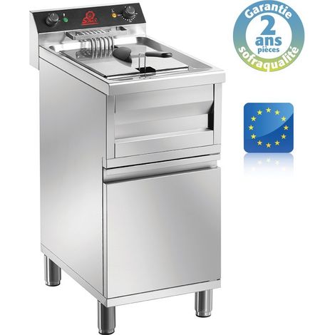 Friteuse électrique sur coffre - Super puissante - 12 Litres - Sofraca (1/5)