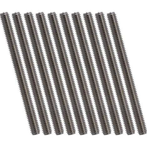 Tige filetée M4 en acier inoxydable 4808 - Résistance à la corrosion et longue durée de vie - Barre de fixation 4808-0004-0050