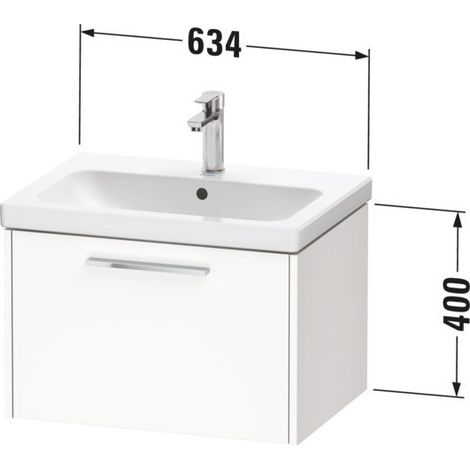 DURAVIT DC4666010430000 D-Code Support mural WTU sortie 1 (1/2)