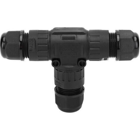 Connecteur étanche pour câble électronique extérieur, 3 broches, IP68, M20T-3P, 5-9 mm