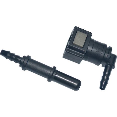 1 paire de coudes à raccord rapide mâle/femelle, pièce de rechange pour tuyau de carburant