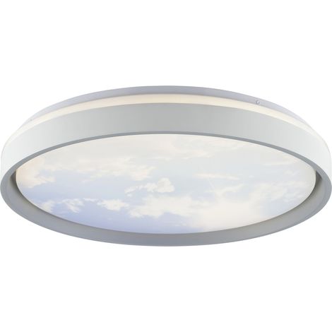 Brilliant LED-Deckenlampe Sky-Dream Ø49 cm metall grau CCT Deckenlampen (1/3)