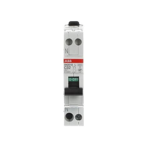 Interruttore fase neutro Unibis - Automatico - 4,5kA 32A (1/2)