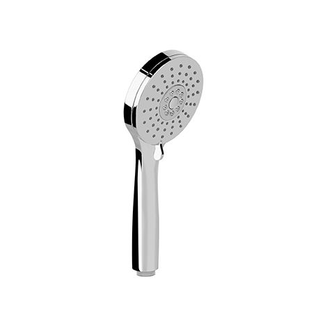 GESSI Antikalk-Handbrause EMPORIO 1/2 3Strahlarten chrom