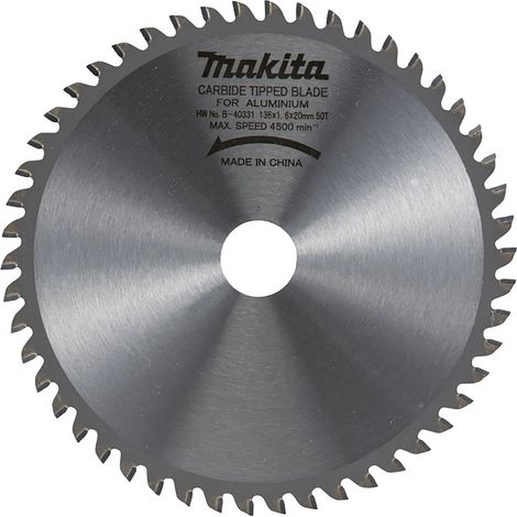 MAKITA B-47020 Specialized TCT for Alu 150mm x 20mm x 52T