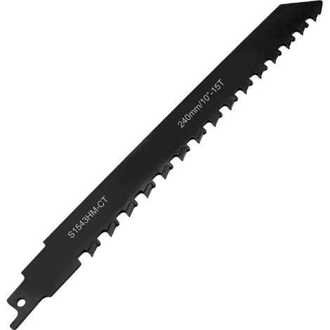 Lame De Scie Alternative Pour Béton Cellulaire - 240 mm - 305 mm - 455 mm - Pour Brique Ciment Plâtre - Carbure De Tungstène HM (1/5)