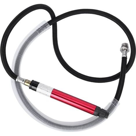 Pneumatischer Schleifer-Satz, kleiner tragbarer Stiftschleifer, pneumatischer Windstift 90 U/min, geeignet zum präzisen Schleifen verschiedener Metalle, Schneiden von Kunststoff, (1/4)