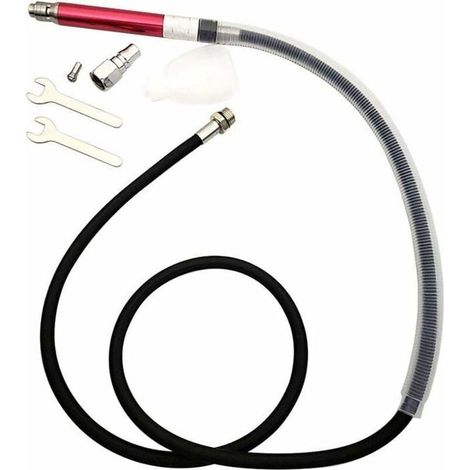 Smerigliatrice pneumatica miniaturizzata – fino a 65.000 giri/minuto – design a penna – materiale metallico resistente – funzionamento con una sola mano (1/3)