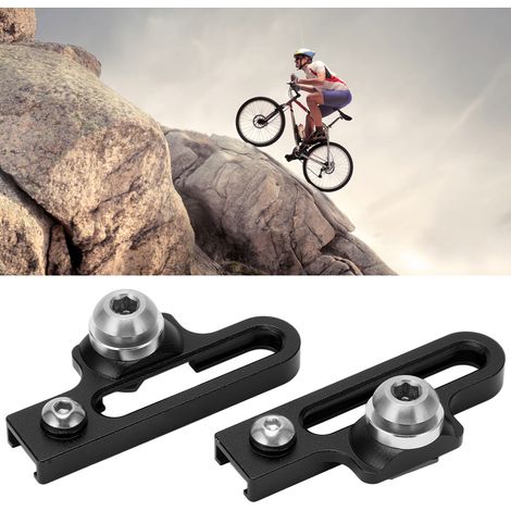 2 Pièces Adaptateur Frein C pour Vélos Route, Cale Frein Alliage Aluminium Prolongateur Noir (1/5)