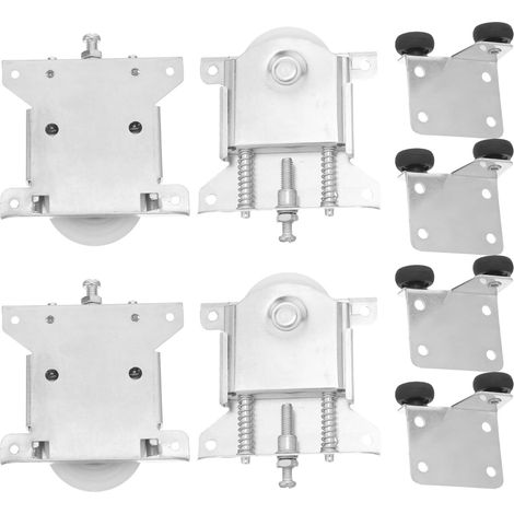 pour portes coulissantes de placard 44 mm lot de 8 4 en haut (1/5)