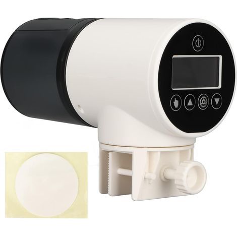 Automatic Fish Feeder, Auto Fish Food Dispenser, Food Feeding Timer, Timing Large Capacity Intelligent Fish Food Dispenser for Fish Tank Aquarium (1/4)