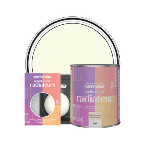 Peinture pour Radiateur, Finition Mate - Sablé (1/3)