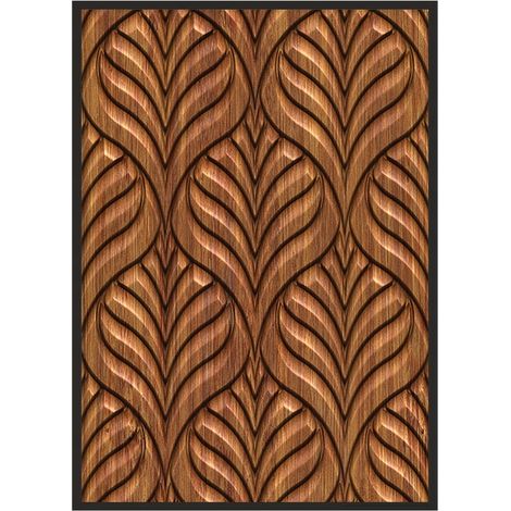 PÓSTER CON MARCO 43x33 cm Madera P1151 (1/4)