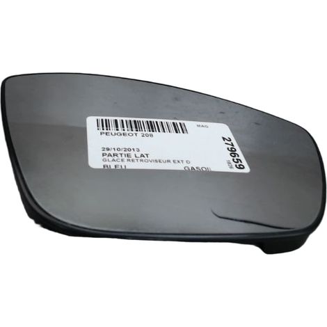 [PRODUIT D'OCCASION] Glace Retroviseur Exterieur D PEUGEOT 208 ♻️ Ref Oe. 1607512280 - Garantie à vie (1/2)
