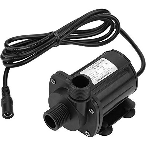 DC 12V Tauchwasserpumpe 15000L/H Hydraulikkopf Brushless Wasserpumpe Geräuscharm -40℃-100℃ Solar Wasserpumpe für Brunnenpool Solarumlaufsystem