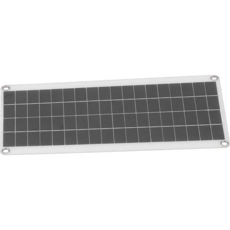 20W polykristallines Solarpanel mit zwei USB-Anschlüssen als Akkuladegerät für Notbeleuchtung und Mobiltelefone (1/5)