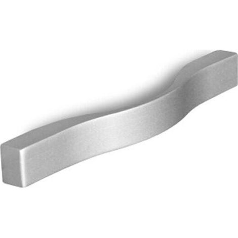 Maniglia ondulata effetto alluminio 200x22x26mm - 329 Bow (1/2)