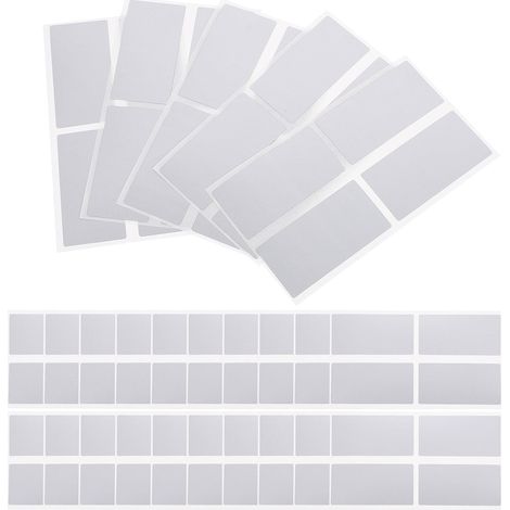 quick release QC adhesive labels made of coated paper (1/5)
