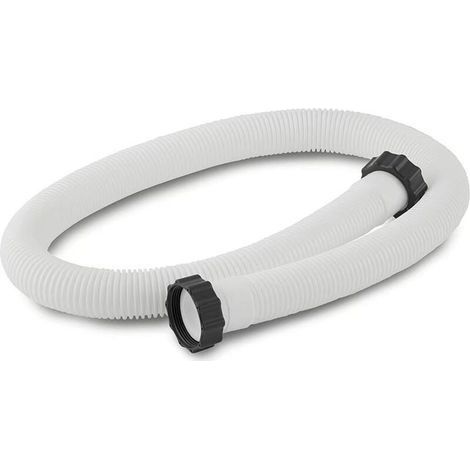 Lot de 2 tuyaux de rechange pour filtre de piscine – Diamètre 38 mm – Longueur 150 cm avec écrous – Compatible pompes (1/5)