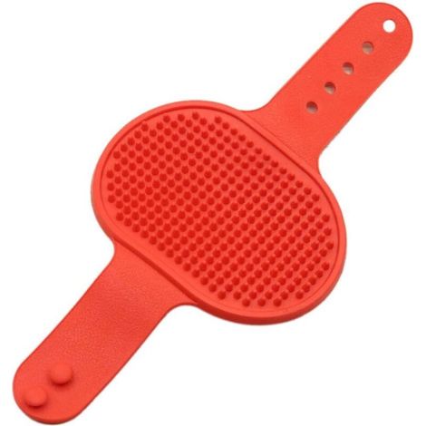 Brosse Chat,Brosse Anti Poils Animaux Brosse de Bain pour Chat et Chien Type Universel réglable-512 Rouge111-Ensoleillé (1/3)
