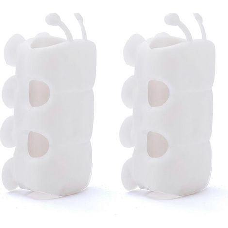 Support de douchette à ventouse, étanche, compatible avec les lavabos, blanc, 1 pièce (1/5)