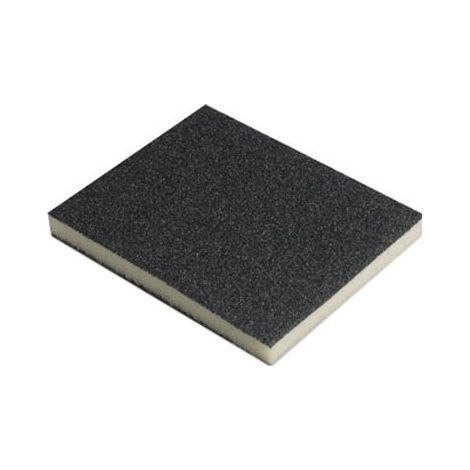 Esponja lija 2 caras g60 medio 98x120x13mm (1/2)