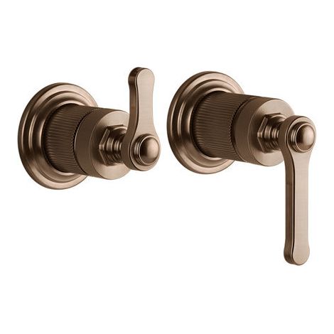 Gessi Venti20 Fertigmontageset Wanne/Dusch-Einhebelmischer, für