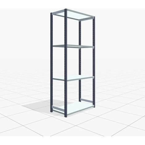 [NEUWERTIG] Fachbodenregale Fbx 4000 Regal Lagerregal 5 Ebenen H 2250 Mm B 1029 Mm T 400 Mm B-Ware