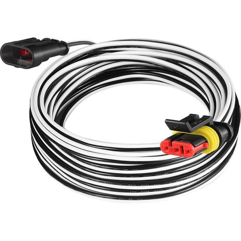 Câble de Transformateur Remplacement Compatible avec Husqvarna Automower 105, 115H, 310, 315, 320, 330X, 405X, 415X, 420, 430X, 430XH et Gardena R38Li, R40Li, R80Li, SILENO, 10 mètres - (1/5)