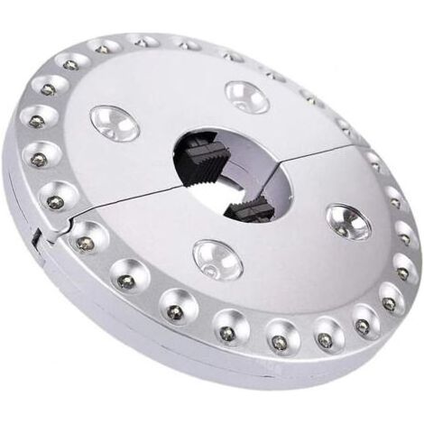 Campingbeleuchtung, kabellose LED-Sonnenschirmbeleuchtung mit 3-stufigem, kabellosem Dimmer und 28 superhellen LEDs für Terrasse, Garten und Camping (1/4)