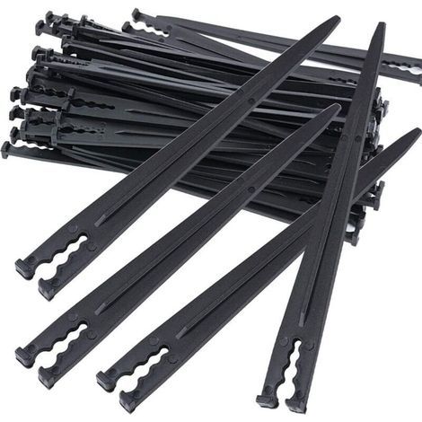 Gartenschlauchhalterungen, 50er-Packung, für 4/7- oder 3/5-Zoll-Gartenschläuche, Schlauchschellen (1/3)