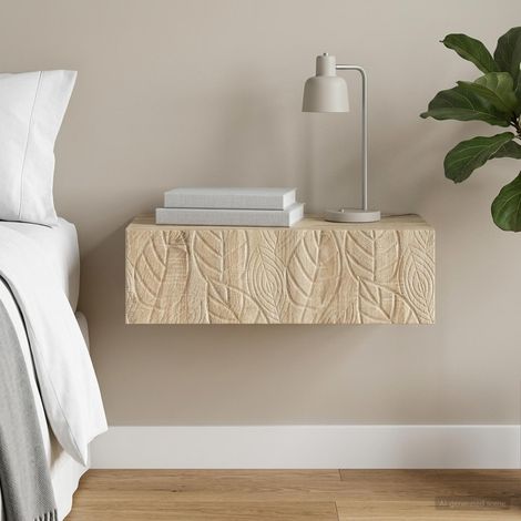 vidaXL Mesa Lateral Montada en la Pared 87,5 x 34,5 x 17 cm (1/5)