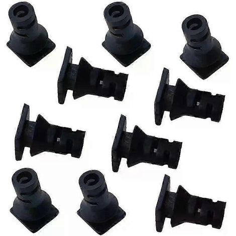 10-teiliges Kabelverschraubungs-Set 28–56 mm, Gummizugentlastung, Kabelschutzschläuche für Elektrowerkzeuge und elektrische Geräte – JXLGV (1/5)