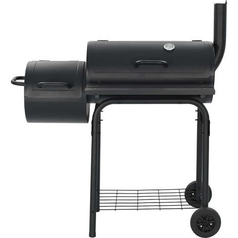 vidaXL Barbecue Classico Affumicatore a Carbonella