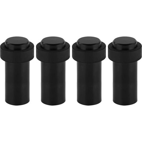 cm Edelstahl-Türstopper für den Boden, Türstopper, Türblocker (4er-Pack) (1/5)