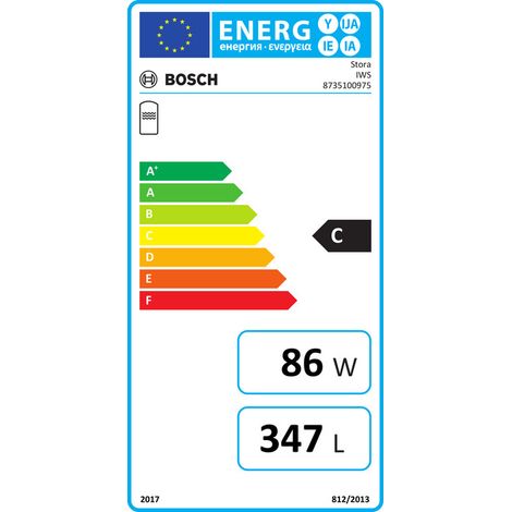 Bosch Wärmepumpenspeicher WP 400 KP 1 C optimiert für CS5000AW, 1630x700, 400L, 8735100975