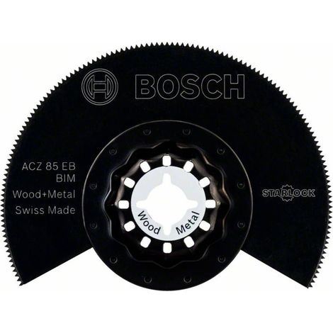 Bosch – Lame d'outil multifonction 85 mm – Bi-métallique pour bois, plastique et PVC – Découpe précise pour petits profilés et lattes de parquet - 2609256943