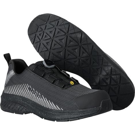 Mascot ESD-Sicherheitshalbschuh FOOTWEAR CUSTOMIZED F1601-909 S1PS Gr. 36 black