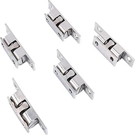 40 mm vernickelter Kugelverschluss, verstellbarer Doppelkugel-Spannrollenriegel für Schrank- und Möbeltüren (40 mm) (1/5)