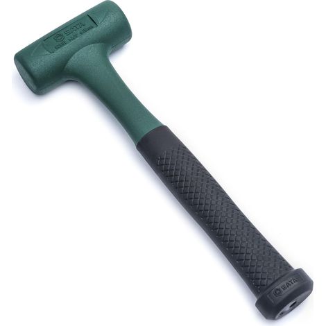 Marteau à percussion morte 260 mm avec tête de 35 mm/400 g, tête en caoutchouc souple absorbant les chocs (1/5)