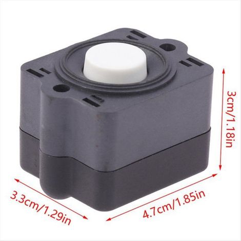 Pressostat - Pompe à Eau à Membrane - Compatible Série FL30 à FL44 - Réglable - Dimensions 47 x 33 x 30 mm - Noir - 1 Pièce (1/5)